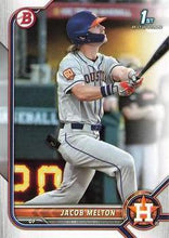 Load image into Gallery viewer, 2022 Bowman Draft Jacob Melton FBC 1st Bowman BD-135 Houston Astros
