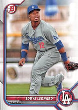 Load image into Gallery viewer, 2022 Bowman Draft Eddys Leonard BD-150 Los Angeles Dodgers
