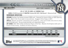 Load image into Gallery viewer, 2022 Bowman Draft Trey Sweeney BD-156 New York Yankees
