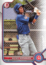 Load image into Gallery viewer, 2022 Bowman Draft Alexis Hernandez BD-173 Chicago Cubs
