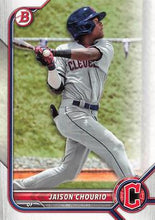 Load image into Gallery viewer, 2022 Bowman Draft Jaison Chourio BD-189 Cleveland Guardians
