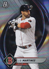 Load image into Gallery viewer, 2022 Bowman Platinum Base J.D. Martinez #1 Boston Red Sox
