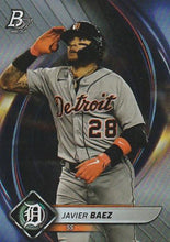 Load image into Gallery viewer, 2022 Bowman Platinum Base Javier Baez #77 Detroit Tigers
