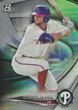 Load image into Gallery viewer, 2022 Bowman Platinum Top Prospects Ethan Wilson #TOP-10 Philadelphia Phillies
