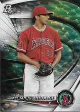Load image into Gallery viewer, 2022 Bowman Platinum Top Prospects Ice Foilboard Top Prospects Alejandro Hidalgo #TOP-20 Los Angeles Angels

