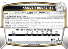 Load image into Gallery viewer, 2023 Bowman Xander Bogaerts #7 San Diego Padres
