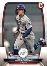 Load image into Gallery viewer, 2023 Bowman James Outman RC #13 Los Angeles Dodgers

