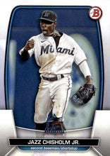 Load image into Gallery viewer, 2023 Bowman Jazz Chisholm Jr. #22 Miami Marlins
