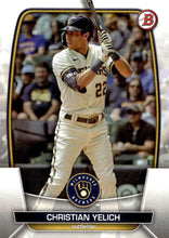 Load image into Gallery viewer, 2023 Bowman Christian Yelich #23 Milwaukee Brewers
