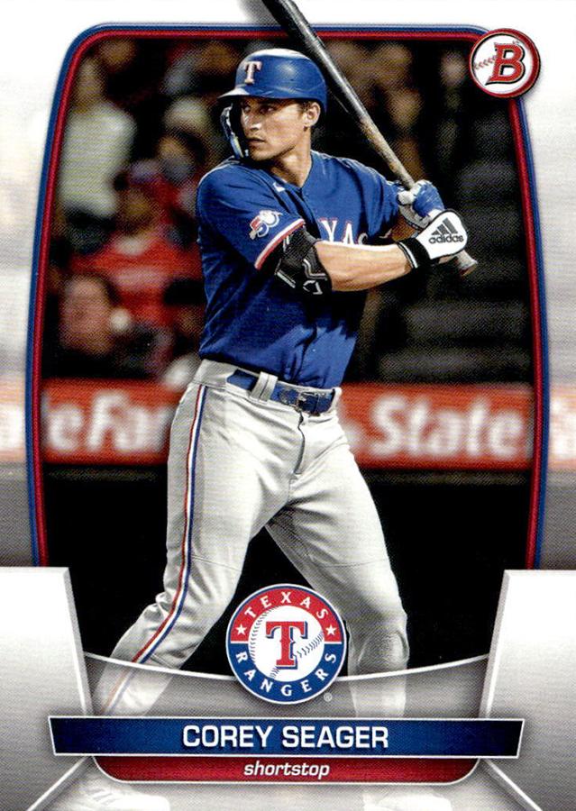 2023 Bowman Corey Seager #25 Texas Rangers