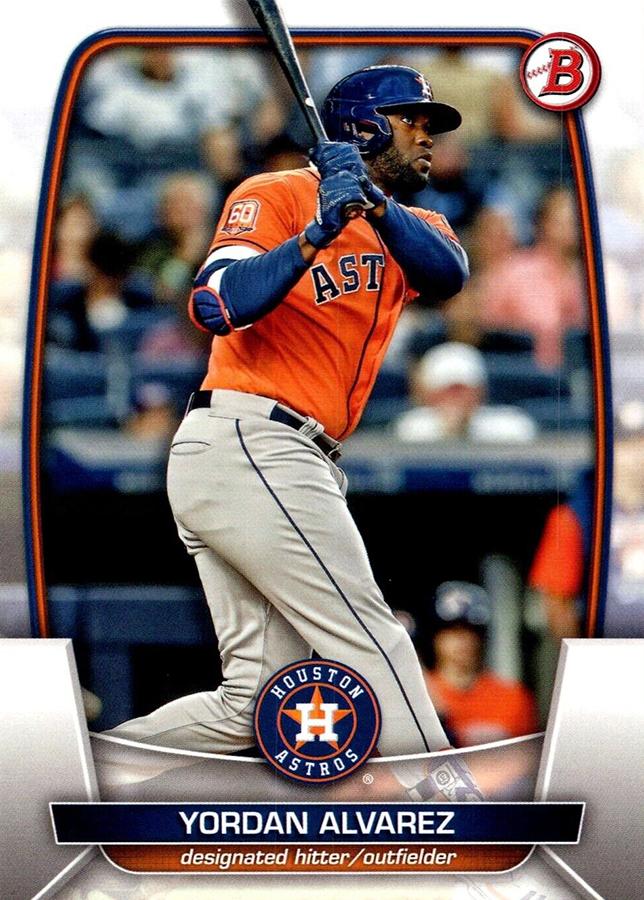 2023 Bowman Yordan Alvarez #29 Houston Astros