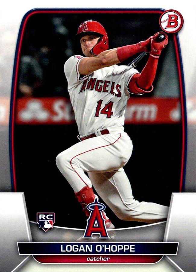 2023 Bowman Logan O'Hoppe RC #39 Angels