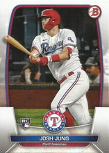 Load image into Gallery viewer, 2023 Bowman Josh Jung RC #43 Texas Rangers
