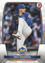 Load image into Gallery viewer, 2023 Bowman Max Scherzer #53 New York Mets
