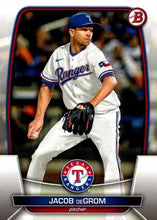 Load image into Gallery viewer, 2023 Bowman Jacob deGrom #54 Texas Rangers
