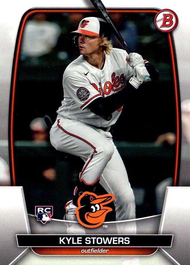 2023 Bowman Kyle Stowers RC #56 Baltimore Orioles