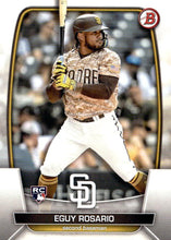 Load image into Gallery viewer, 2023 Bowman Eguy Rosario RC #63 San Diego Padres
