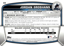 Load image into Gallery viewer, 2023 Bowman Jordan Groshans RC #68 Miami Marlins
