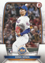 Load image into Gallery viewer, 2023 Bowman Kodai Senga RC #75 New York Mets
