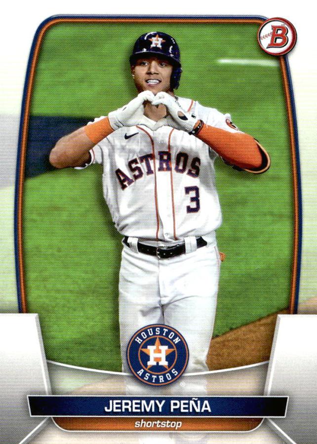 2023 Bowman Jeremy Peña #77 Houston Astros