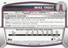 Load image into Gallery viewer, 2023 Bowman Mike Trout #89 Angels
