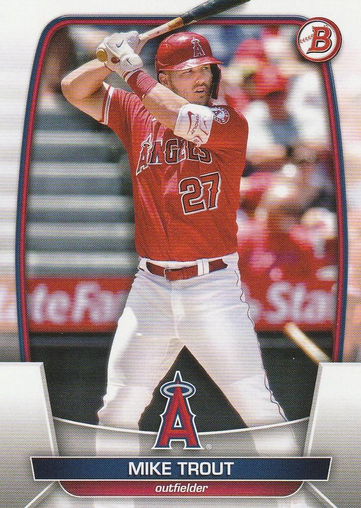 2023 Bowman Mike Trout #89 Angels