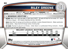 Load image into Gallery viewer, 2023 Bowman Riley Greene RC #90 Detroit Tigers
