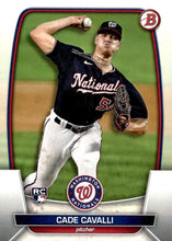 Load image into Gallery viewer, 2023 Bowman Cade Cavalli RC #94 Washington Nationals
