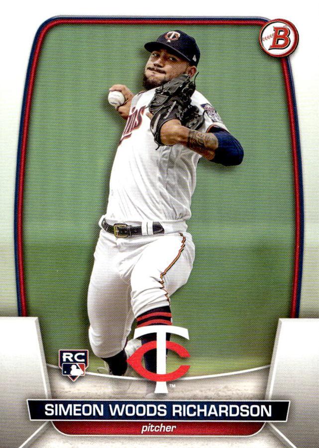 2023 Bowman Simeon Woods Richardson RC #95 Minnesota Twins