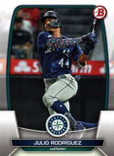 Load image into Gallery viewer, 2023 Bowman Julio Rodríguez #96 Seattle Mariners
