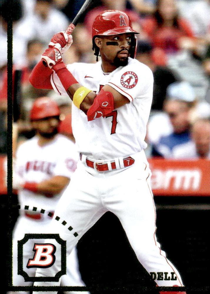 2022 Bowman Heritage Jo Adell #30 Los Angeles Angels
