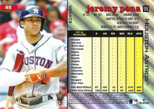 Load image into Gallery viewer, 2022 Bowman Heritage Jeremy Pena RC #95 Houston Astros
