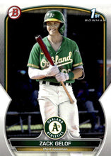 Load image into Gallery viewer, 2023 Bowman Prospects Zack Gelof BP-1 Oakland Athletics
