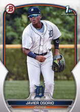 Load image into Gallery viewer, 2023 Bowman Prospects  Javier Osorio BP-4 Detroit Tigers
