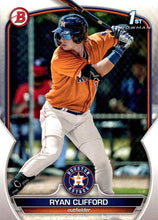 Load image into Gallery viewer, 2023 Bowman Prospects 1st Bowman Ryan Clifford FBC BP-10 Houston Astros
