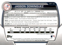 Load image into Gallery viewer, 2023 Bowman Prospects Jasson Dominguez BP-18 New York Yankees
