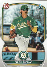 Load image into Gallery viewer, 2023 Bowman Prospects 1st Bowman Colby Thomas FBC BP-32 Oakland Athletics
