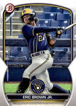 Load image into Gallery viewer, 2023 Bowman Prospects Eric Brown Jr. BP-41 Milwaukee Brewers
