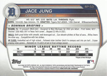 Load image into Gallery viewer, 2023 Bowman Prospects Jace Jung BP-53 Detroit Tigers
