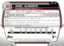 Load image into Gallery viewer, 2023 Bowman Prospects 1st Bowman Ariel Almonte FBC BP-78 Cincinnati Reds
