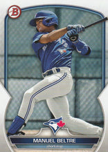 Load image into Gallery viewer, 2023 Bowman Prospects  Manuel Beltre  BP-79 Toronto Blue Jays
