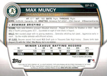 Load image into Gallery viewer, 2023 Bowman Prospects Max Muncy BP-87 Oakland Athletics
