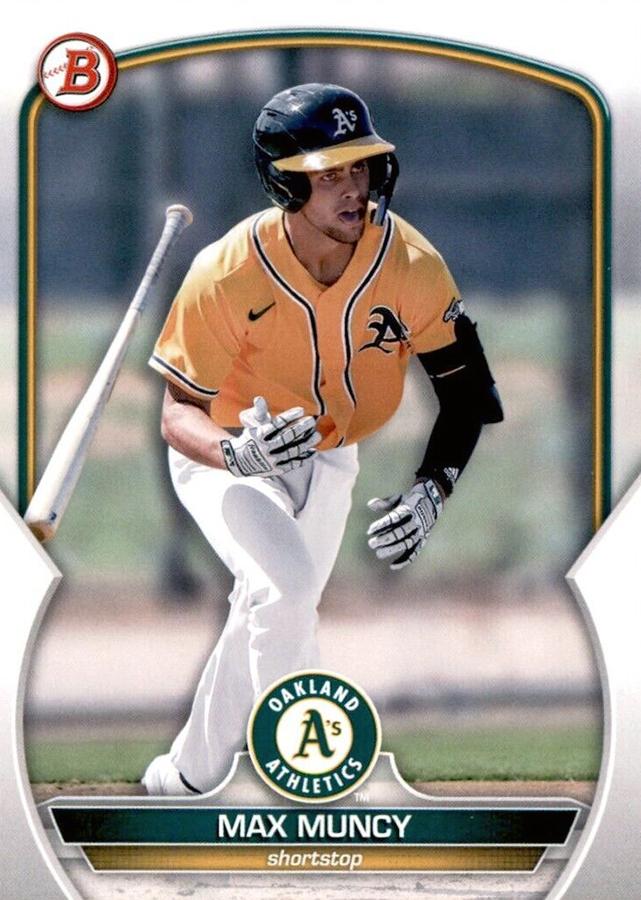 2023 Bowman Prospects Max Muncy BP-87 Oakland Athletics