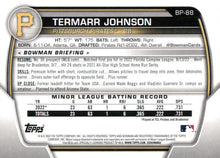 Load image into Gallery viewer, 2023 Bowman Prospects Termarr Johnson BP-88 Pittsburgh Pirates
