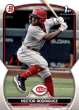 Load image into Gallery viewer, 2023 Bowman Prospects 1st Bowman Hector Rodriguez FBC BP-95 Cincinnati Reds
