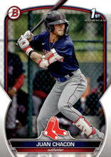 Load image into Gallery viewer, 2023 Bowman Prospects 1st Bowman Juan Chacon FBC BP-105 Boston Red Sox
