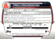 Load image into Gallery viewer, 2023 Bowman Prospects 1st Bowman Freili Encarnacion FBC BP-117 Boston Red Sox

