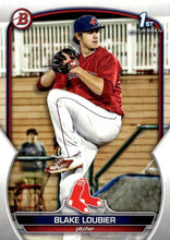 Load image into Gallery viewer, 2023 Bowman Prospects 1st Bowman Blake Loubier FBC BP-122 Boston Red Sox
