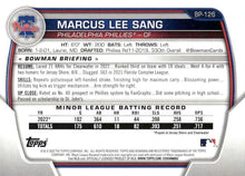 Load image into Gallery viewer, 2023 Bowman Prospects 1st Bowman Marcus Lee Sang FBC BP-126 Philadelphia Phillies

