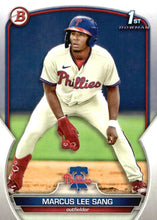 Load image into Gallery viewer, 2023 Bowman Prospects 1st Bowman Marcus Lee Sang FBC BP-126 Philadelphia Phillies

